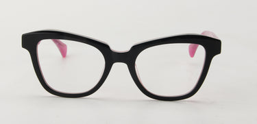 Women Access Eyeglasses: London Black & Purple - SpecSMART Eye Clinic (Front View)